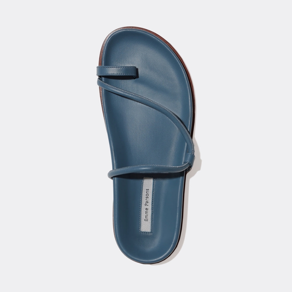 Emme Parsons Bari Sandal Petrol Napa 36 Size 6